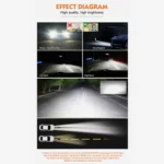 2 PCS D2S 35W 3800 LM 8000K HID Bulbs Xenon Lights Lamps, DC 12V - Image 9