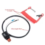 Universal Stop Switch + Safe Lanyard for ATV Boat - Image 3