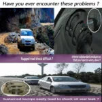 2 PCS Car Auto A+ Type Shock Absorber Spring Bumper Power Cushion Buffer - Image 7