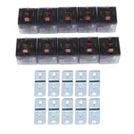 10 PCS JD-1914 80 AMP 12V Waterproof Car Auto Five Plugs Relay with Warning Light - Image 5