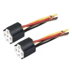 Car Auto Universal Five Plugs Relay Socket Holder - Image 2