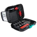 24 PCS Portable Flashlight Tool Box Set - Portable Auto, Home, Emergency Tool Kit with Flashlight - Image 2
