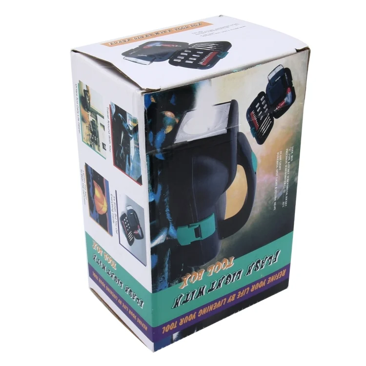 CMS9169_5.webp 24 PCS Portable Flashlight Tool Box Set - Portable Auto, Home, Emergency Tool Kit with Flashlight - Image 6