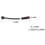 2 PCS Car Front Rear Brake Pad Sensor Cable 1715400617 for Mercedes-Benz R230 2001-2012 / W221 2005- - Image 5