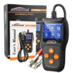 KONNWEI KW600 Auto Battery Analyzer 100 to 2000CCA Car Tester 12V 2.4 inch Digital Color Screen Cranking Charging Car Diagnostic - Image 4