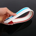4 PCS Universal Car Auto Plastic Wrap Rubber Front Rear Body Bumper Guard Protector Strip Sticker - Image 4