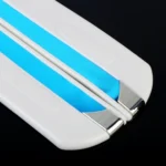 4 PCS Universal Car Auto Plastic Wrap Rubber Front Rear Body Bumper Guard Protector Strip Sticker - Image 5