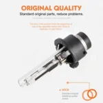 2 PCS D2S 35W 3800 LM 4300K HID Bulbs Xenon Lights Lamps, DC 12V - Image 8