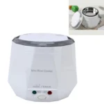 OUSHIBA Car Auto C3 Mini Multi-function Rice Cooker 12V 1.3L Volume for Rice Soup Noodles Vegetable Dessert