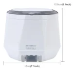 OUSHIBA Car Auto C3 Mini Multi-function Rice Cooker 12V 1.3L Volume for Rice Soup Noodles Vegetable Dessert - Image 3