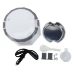 OUSHIBA Car Auto C3 Mini Multi-function Rice Cooker 12V 1.3L Volume for Rice Soup Noodles Vegetable Dessert - Image 5