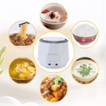 OUSHIBA Car Auto C3 Mini Multi-function Rice Cooker 12V 1.3L Volume for Rice Soup Noodles Vegetable Dessert - Image 7