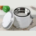 OUSHIBA Car Auto C3 Mini Multi-function Rice Cooker 12V 1.3L Volume for Rice Soup Noodles Vegetable Dessert - Image 9