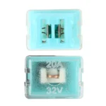 10 PCS Vehicle Car Plastic Shell Straight Female Terminal Push in Blade Cartridge PAL Fuse 20Amp 32V - Image 5