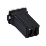 10 PCS Vehicle Car Plastic Shell Straight Female Terminal Push in Blade Cartridge PAL Fuse 80Amp 32V - Image 4