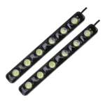 2 PCS 6W 180 LM 6000K DRL Daytime Running Light with 6 SMD-5050 Lamps, DC 12V - Image 2
