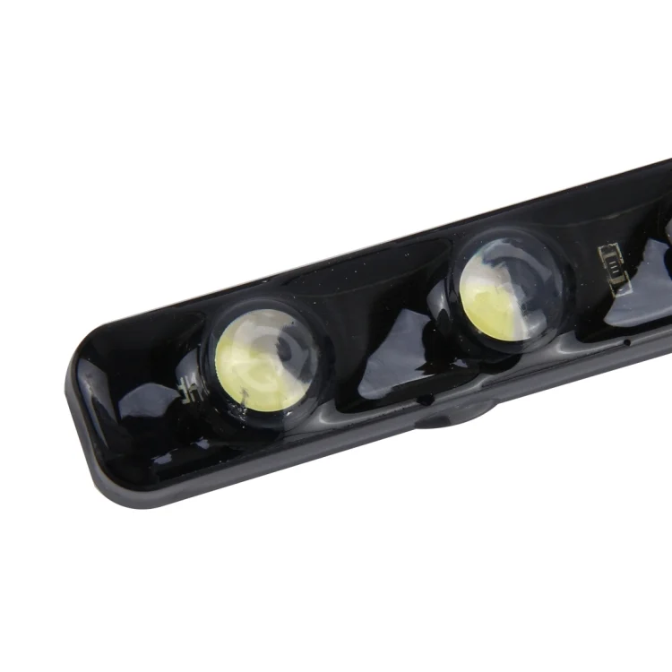 CMS9438WL_3.webp 2 PCS 7W 210 LM 6000K DRL Daytime Running Light with 7 SMD-5050 Lamps, DC 12V - Image 4