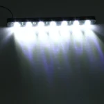 2 PCS 7W 210 LM 6000K DRL Daytime Running Light with 7 SMD-5050 Lamps, DC 12V - Image 7