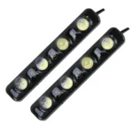 2 PCS 4W 120 LM 6000K DRL Daytime Running Light with 4 SMD-5050 Lamps, DC 12V - Image 2