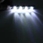 2 PCS 4W 120 LM 6000K DRL Daytime Running Light with 4 SMD-5050 Lamps, DC 12V - Image 7