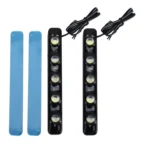 2 PCS 5W 150 LM 6000K DRL Daytime Running Light with 5 SMD-5050 Lamps, DC 12V - Image 5