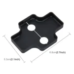4 PCS Car Door Lock Buckle Decorated Rust Guard Protection Cover for BaoJun Chery SGMW Chevrolet HuaCheng ZhongHua - Image 3