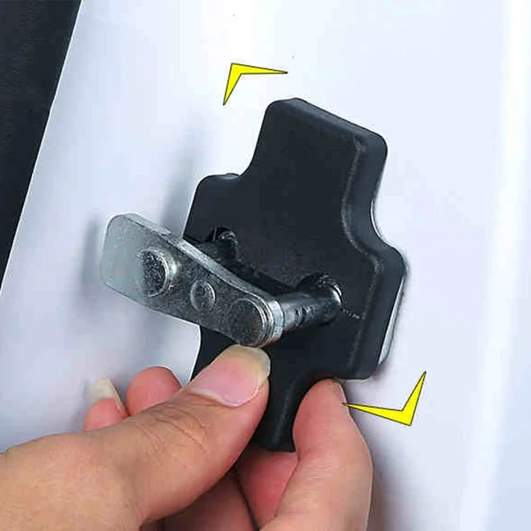 CMS9451_4.webp 4 PCS Car Door Lock Buckle Decorated Rust Guard Protection Cover for BaoJun Chery SGMW Chevrolet HuaCheng ZhongHua - Image 5