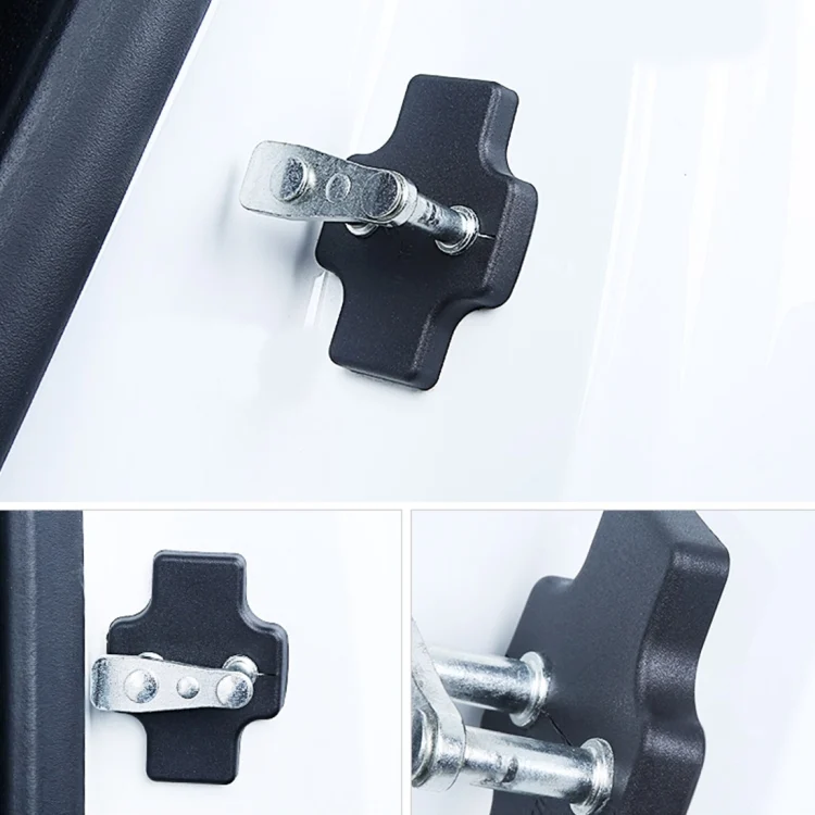 CMS9451_5.webp 4 PCS Car Door Lock Buckle Decorated Rust Guard Protection Cover for BaoJun Chery SGMW Chevrolet HuaCheng ZhongHua - Image 6