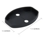 4 PCS Car Door Lock Buckle Decorated Rust Guard Protection Cover for Audi A4L Q3 Q5 Q7 Porsche Cayenne Cayman 911 Boxster - Image 3