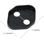 4 PCS Car Door Lock Buckle Decorated Rust Guard Protection Cover for Toyota Corolla VIOS Highlander YARiS L Corolla Ralink - Image 3