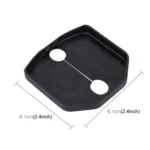 4 PCS Car Door Lock Buckle Decorated Rust Guard Protection Cover for Ford Focus Fiesta Escape Mondeo Edge - Image 3