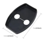 4 PCS Car Door Lock Buckle Decorated Rust Guard Protection Cover for Toyota RAV4 Corolla Reiz VIOS Camry Highlander Yaris Prado Prius Crown - Image 3