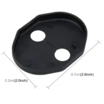 4 PCS Car Door Lock Buckle Decorated Rust Guard Protection Cover for FAW B70 X80 B90 Mazda3 MITSUBISHI GALANT LANCER-EX Lancer - Image 3