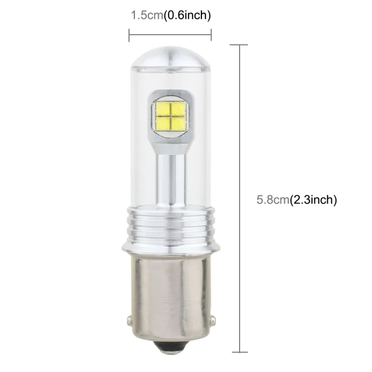 CMS9494WL_3.webp 2 PCS  1156/BA15S 40W 800 LM 6000K Car Turn Light Backup Light Brake Light with 8 CREE Lamps, DC 12V - Image 4