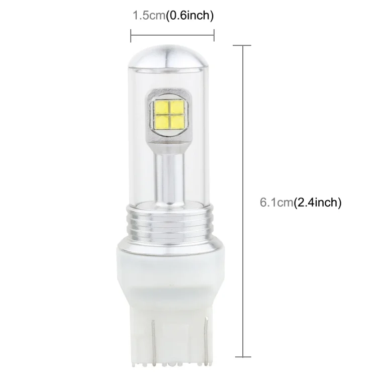 CMS9497WL_3.webp 2 PCS  7443 40W 800 LM 6000K Car Brake Light with 8 CREE Lamps, DC 12V - Image 4