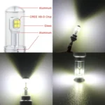 2 PCS 9005 40W 800 LM 6000K 8 CREE LEDs Car Fog Lights, DC 12V - Image 5