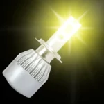 2 PCS  H3 18W 1800 LM 6000K IP68 Canbus Constant Current Car LED Headlight with 2 COB Lamps, DC 9-36V - Image 10