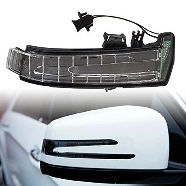 CMS9597_1.webp Car DC12V 1.8W LED Right Side Rear View Mirror Turn Signal Light Indicator Lamp A3159540C / A3159539C / A2129067501 / A2129067401 for Mercedes-Benz - Image 2