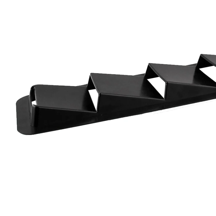 CMS9631B_2.webp 2 PCS Universal Car Air Intake Scoop Bonnet Hood Vent Louver Cooling Panel Trim Set - Image 3