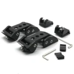 2 PCS Car Three Holes Hood Latch Locking Catch Buckle Engine Cover for Jeep Wrangler JK 2007-2017 - Image 4