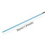 2 PCS 30cm DC12V 4.2W Ultra-thin Car Auto Double Colors Turn Lights / Running Lights, with LED SMD-2835 Lamp Beads (Turn Lights: Yellow Light; Running Lights: White Light) - Image 3