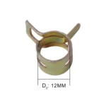 10 PCS 12mm Car Spring Clip Fuel Line Hose Clip Water Pipe Air Tube Clamp Fastener - Image 4