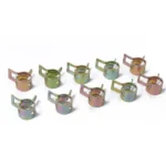 10 PCS 11mm Car Spring Clip Fuel Line Hose Clip Water Pipe Air Tube Clamp Fastener - Image 5