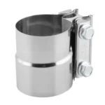 2.0 inch Car Turbo Exhaust Downpipe Stainless Steel Lap Joint Band Clamp - Image 2