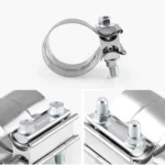 2.0 inch Car Turbo Exhaust Downpipe Stainless Steel Lap Joint Band Clamp - Image 6