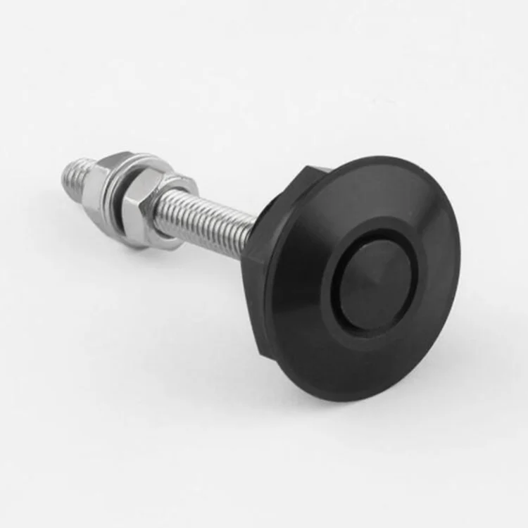 CMS9781B_1.webp Car Mini Stainless Steel Quick-pins Push Button Billet Hood Pins Lock Clip Kit - Image 2