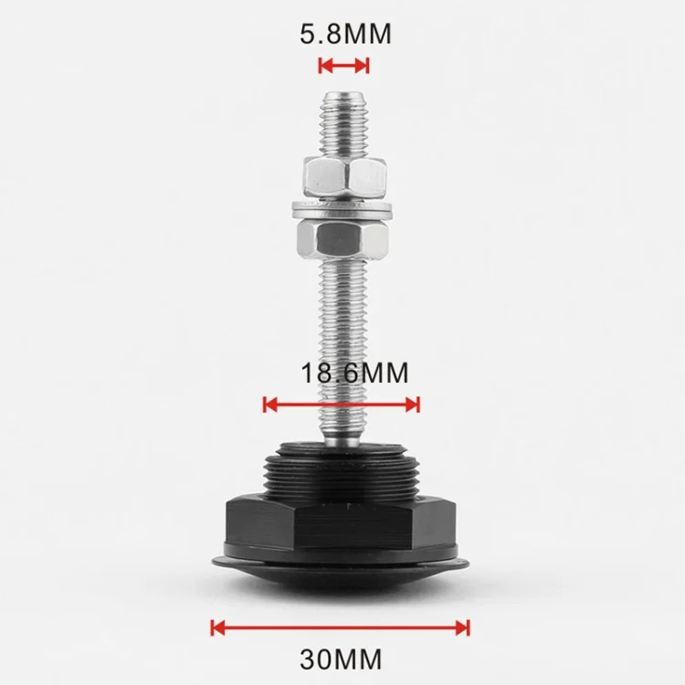 CMS9781B_2.webp Car Mini Stainless Steel Quick-pins Push Button Billet Hood Pins Lock Clip Kit - Image 3