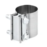 2.5 inch 63mm Car Turbo Exhaust Downpipe Stainless Steel Lap Joint Band Clamp - Image 2