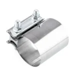 2.5 inch 63mm Car Turbo Exhaust Downpipe Stainless Steel Lap Joint Band Clamp - Image 3