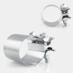 2.5 inch 63mm Car Turbo Exhaust Downpipe Stainless Steel Lap Joint Band Clamp - Image 5